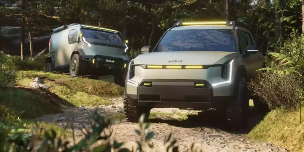 خودروی الکتریکی ماجراجویانه کیا