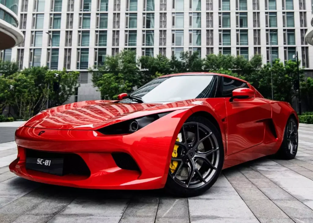 خودروی اسپرت برقی JMEV 01