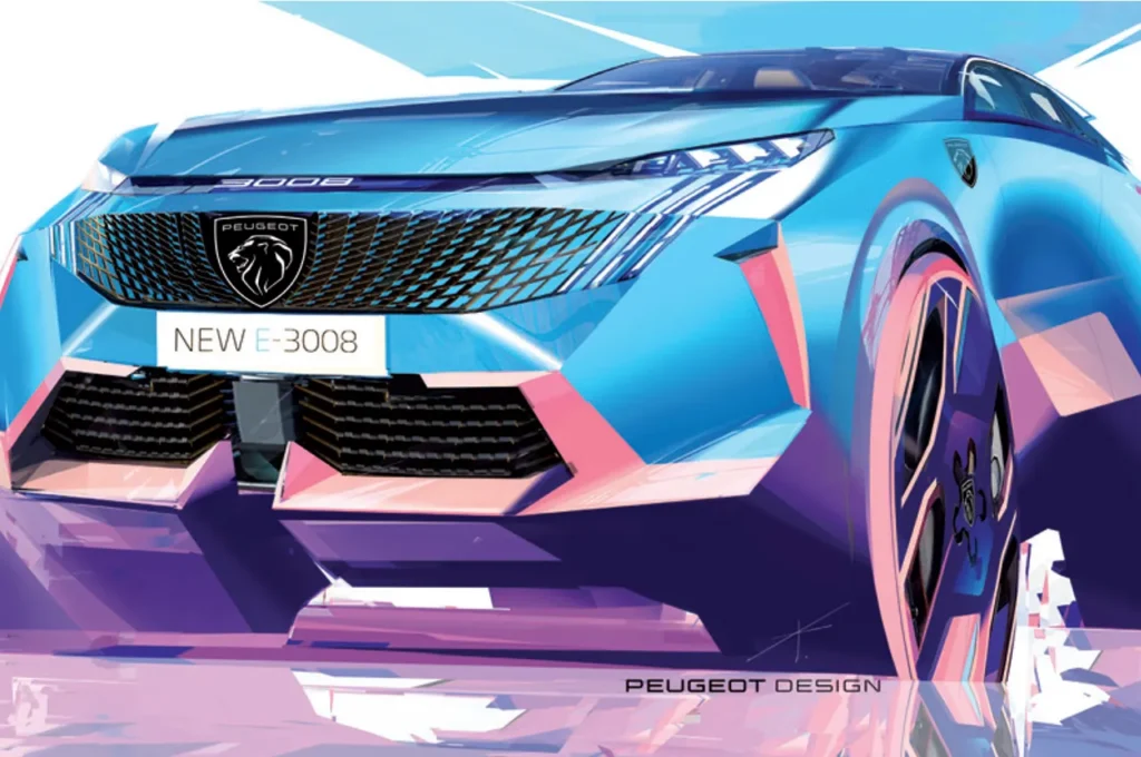 داستان طراحی پژو E-3008