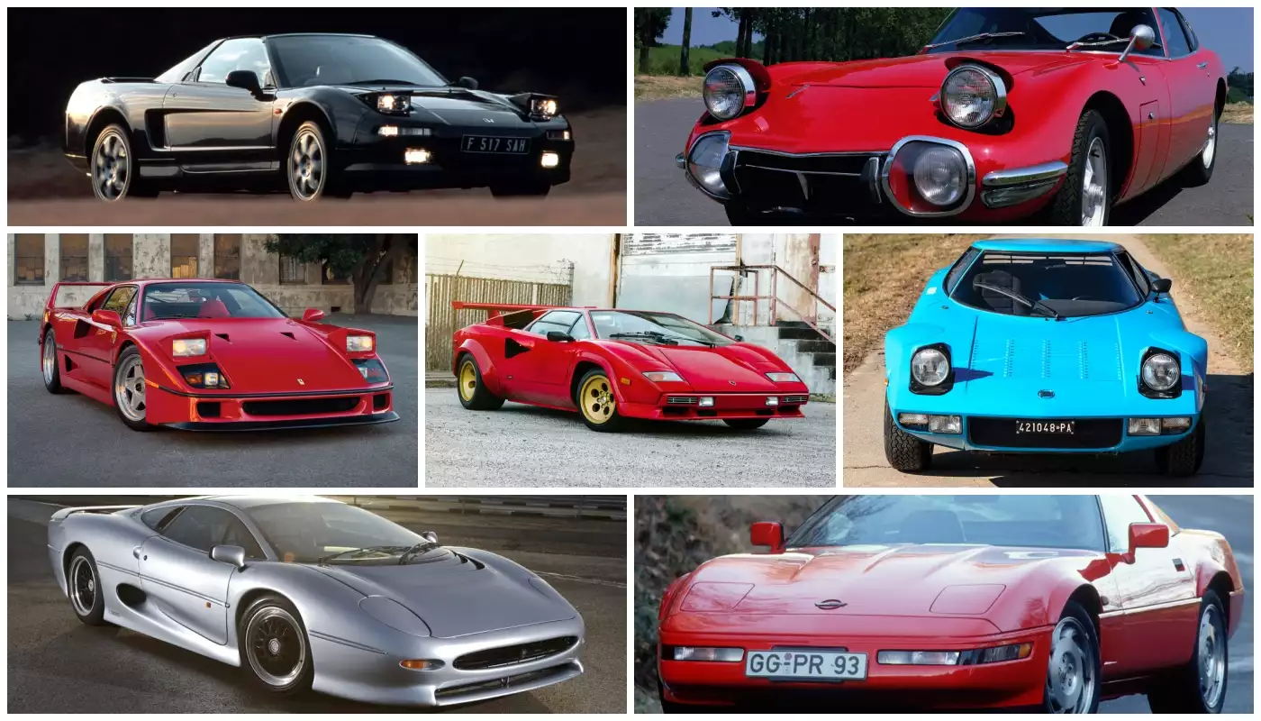 جذاب‌ترین خودروها با چراغ‌های پاپ‌آپ