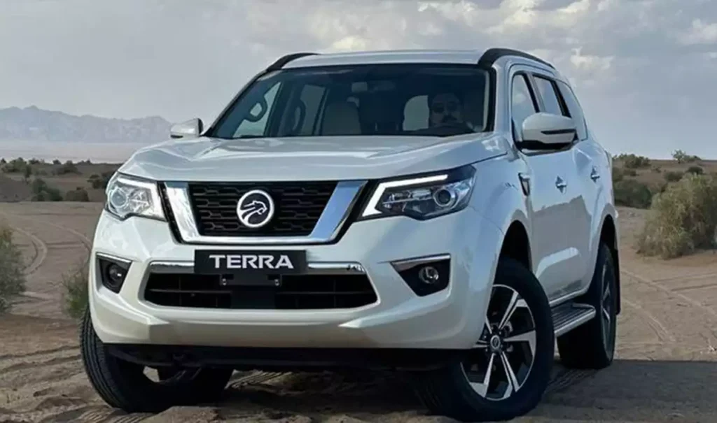 نسخه جدید نیسان ترا