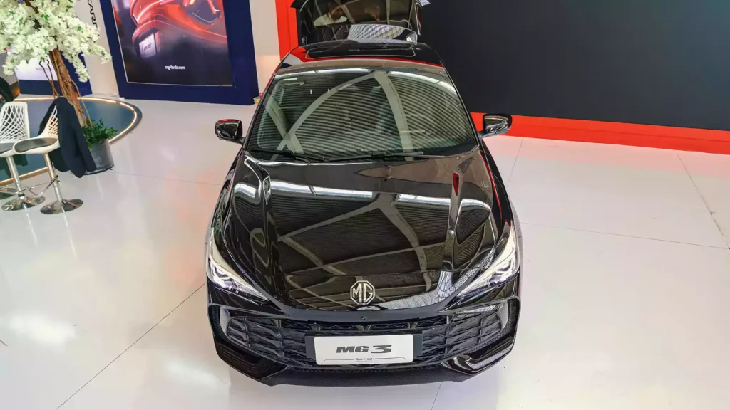 رونمایی از MG 3 HEV