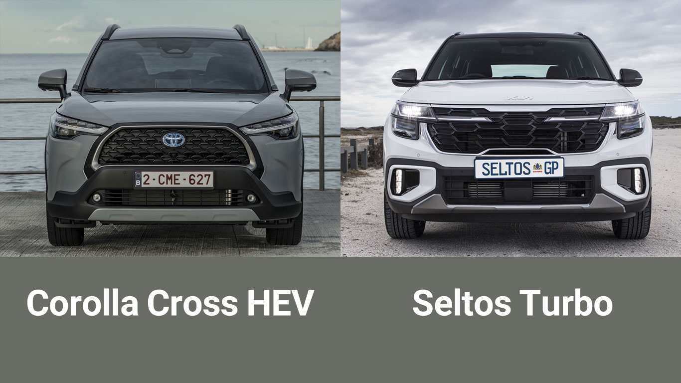 کرولا کراس هیبرید و سلتوس توربو