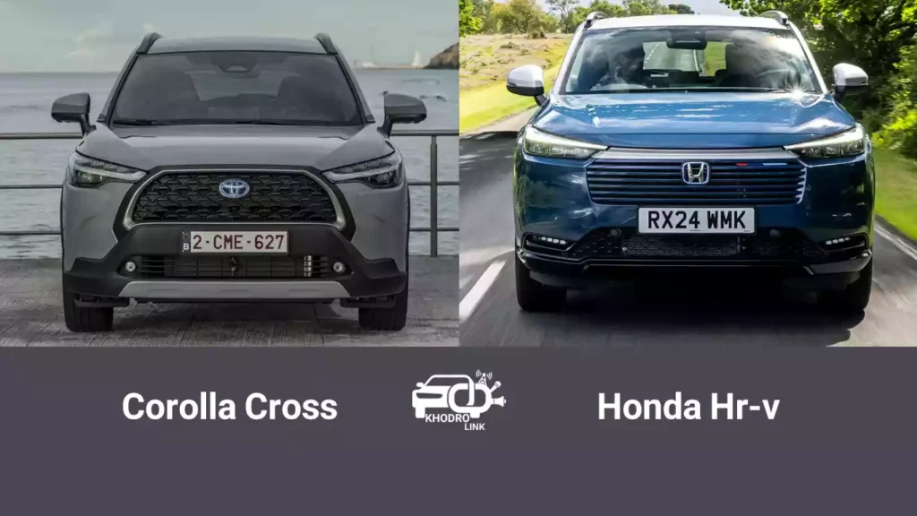 مقایسه کرولا کراس هیبرید و هوندا HR-V