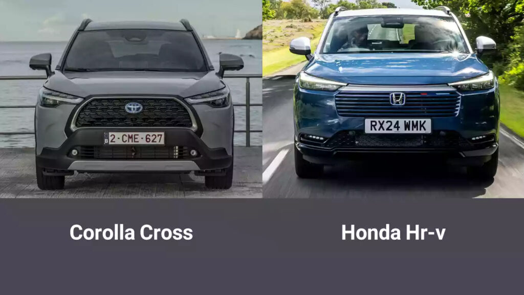 مقایسه کرولا کراس هیبرید و هوندا HR-V