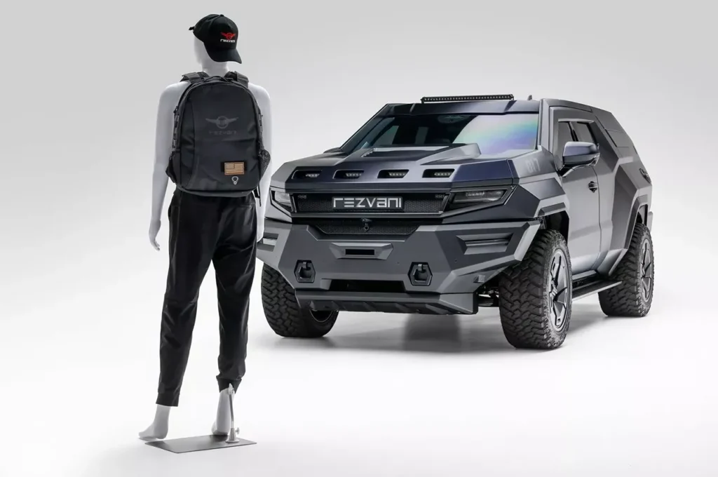 کوله‌پشتی ضدگلوله رضوانی