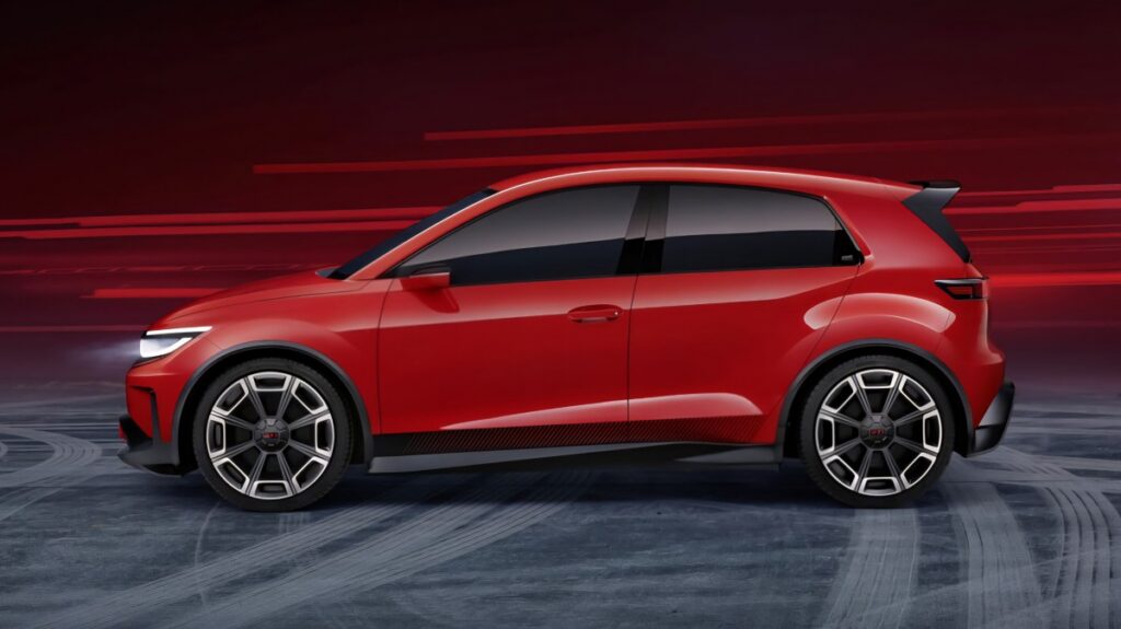 ID.2 R: فولکسواگن و تولد یک هاچبک الکتریکی ۴۰۰ اسب بخاری